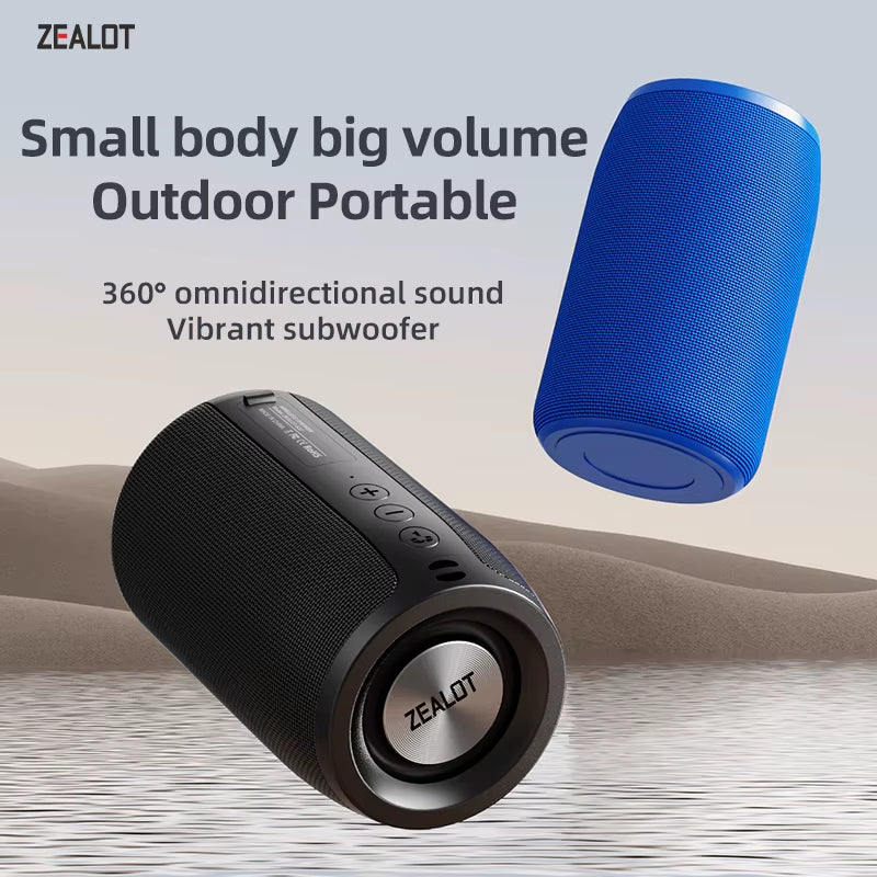 S32 Mini Portable Bluetooth Speaker HIFI Subwoofer Wireless Speaker with Fm Radio Column Support TF, TWS, USB