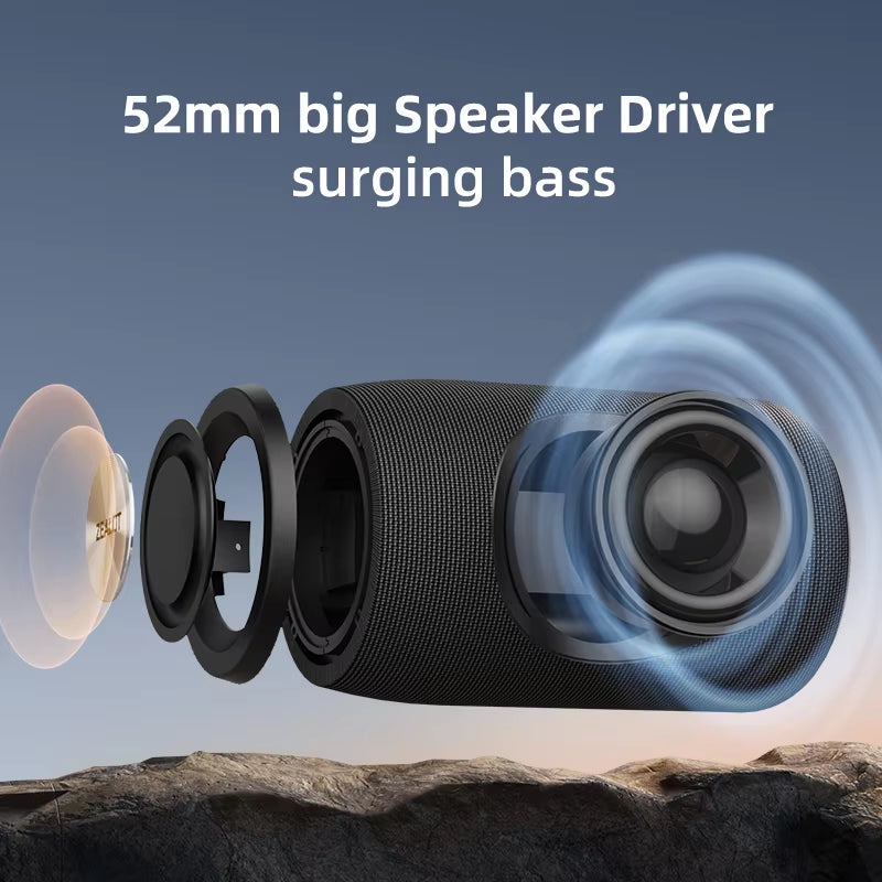 S32 Mini Portable Bluetooth Speaker HIFI Subwoofer Wireless Speaker with Fm Radio Column Support TF, TWS, USB